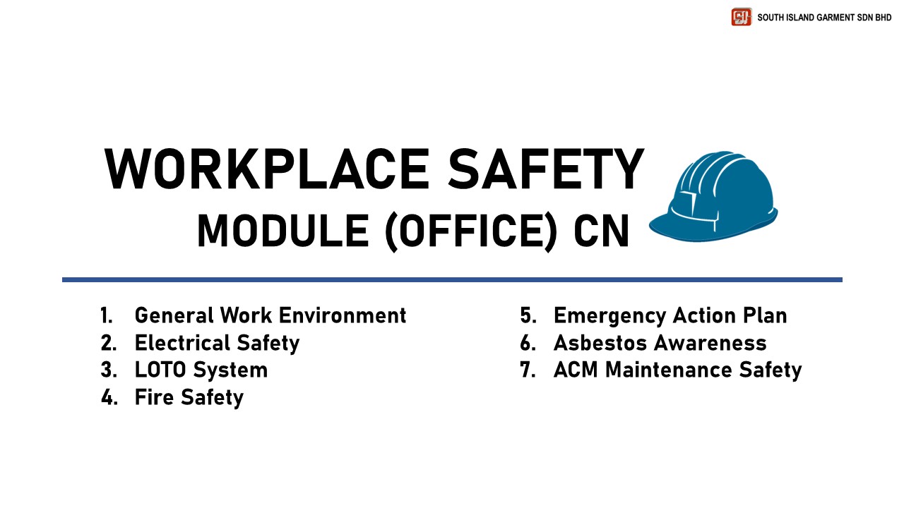 Workplace Safety Module (Office) CN