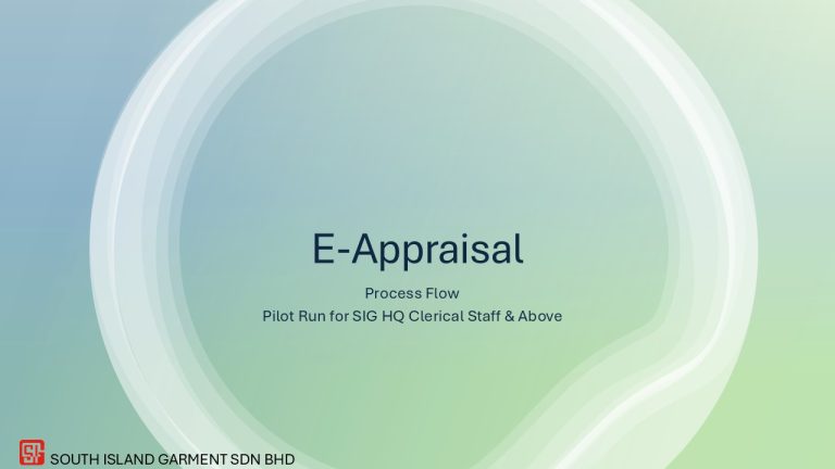 e-Appraisal Briefing to Superior 2026
